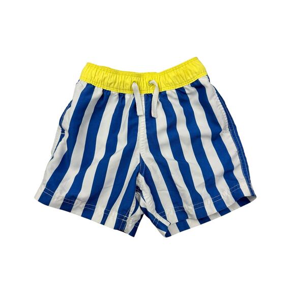 Hanna Andersson Other - Hanna Andersson Blue Cabana Stripe Swim Shorts, 3T